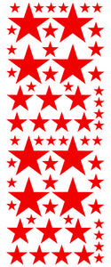 RED STAR DECALS