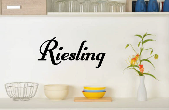 RIESLING WALL DECAL