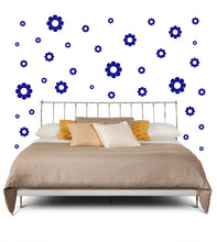 Load image into Gallery viewer, ROYAL BLUE DAISY WALL DECOR
