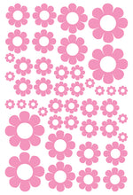 Load image into Gallery viewer, SOFT PINK DAISY WALL STICKERS
