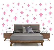 Load image into Gallery viewer, SOFT PINK FLEUR DE LIS WALL DECOR
