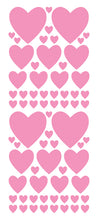 Load image into Gallery viewer, SOFT PINK HEART WALL STICKERS
