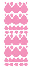 Load image into Gallery viewer, SOFT PINK RAINDROP WALL STICKERS

