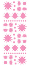 Load image into Gallery viewer, SOFT PINK STARBURST WALL STICKERS
