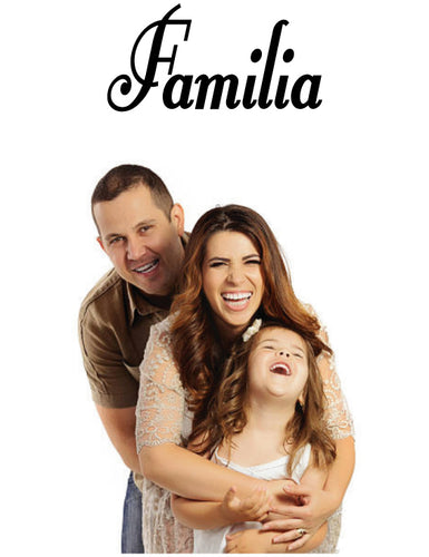 FAMILIA SPANISH WORD WALL DECAL FAMILY