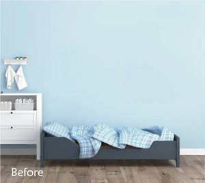 TURQUOISE STAR WALL STICKERS