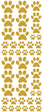 Load image into Gallery viewer, TAN PAW PRINT DECALS
