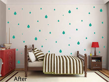 Load image into Gallery viewer, TURQUOISE RAINDROP WALL GRAPHICS
