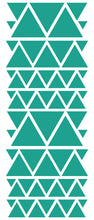 Load image into Gallery viewer, TURQUOISE TRIANGLE STICKERS
