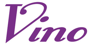 Vino wall decal in purple