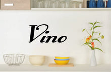 Load image into Gallery viewer, Vino wall decal
