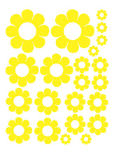Load image into Gallery viewer, YELLOW DAISY WALL DECALS
