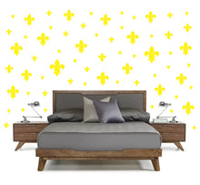 Load image into Gallery viewer, YELLOW FLEUR DE LIS WALL DECOR
