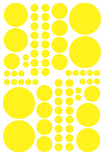 Load image into Gallery viewer, YELLOW POLKA DOT DECALS
